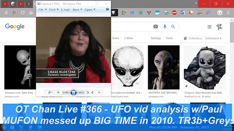 Pauls UFO video Topics - MUFON messed up capturing PROOF of TR3b and Greys in 2010]-OT Chan Live#366