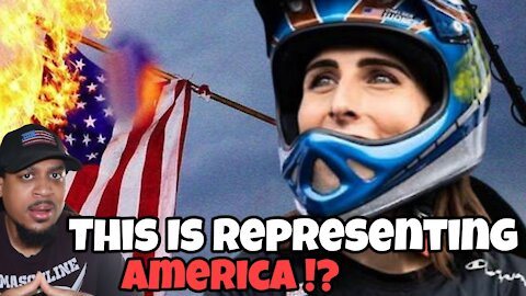 Trans Olympic Athlete Will BURN American Flag If They Win