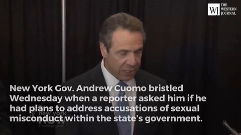 Cuomo Tells Reporter Who Brings up Sexual Allegations Made Against Top Aide She’s Doing a ‘Disservice to Women’