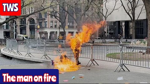 The Man On Fire At The Trump Trial