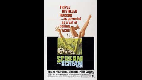 Trailer - Scream and Scream Again - 1970