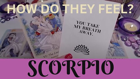 SCORPIO ♏💖THEY'VE MADE UP THEIR MIND🥳💖THOUGHTS OF SOMETHING MORE🪄💖SCORPIO LOVE TAROT💝