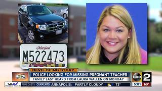 Police searching for missing pregnant teacher