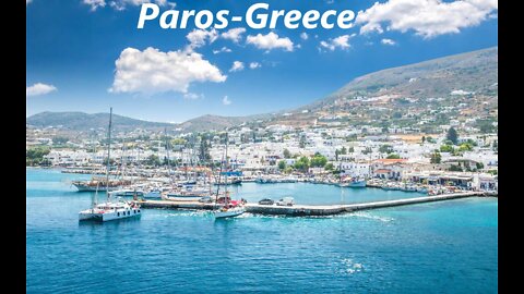 Paros, Greece Walking Tour (4K)