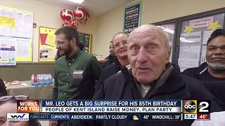 Mr. Leo gets a big surprise for his 85th birthday