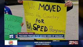 Teachers prepare for second week of walkout