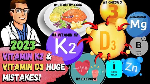 The HUGE 50%+ Vitamin K2, Vitamin D3, Magnesium & Calcium MISTAKES!