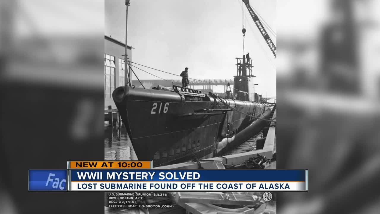 WWII mystery solved: lost submarine found off the coast of Alaska