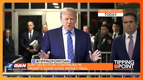 Jury Selection Continues in Trump's Sham Hush Money Trial | TIPPING POINT 🟧