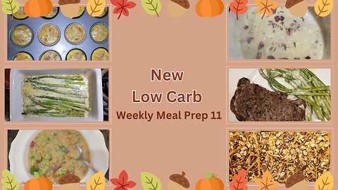 Low - Carb Meal Prep 11