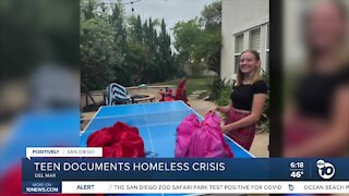 Local teen documents homeless crisis
