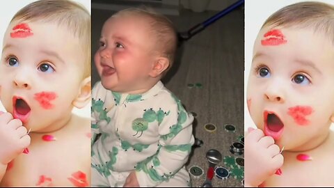so cute baby viral videos so beautiful🥰😘 smile