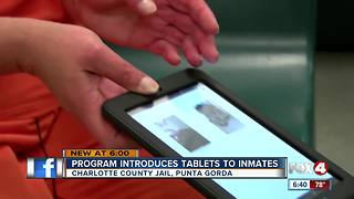 Inmates getting tablet devices in Charlotte County