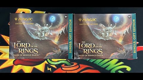 LOTR Gift Bundle Came in!!!!!!