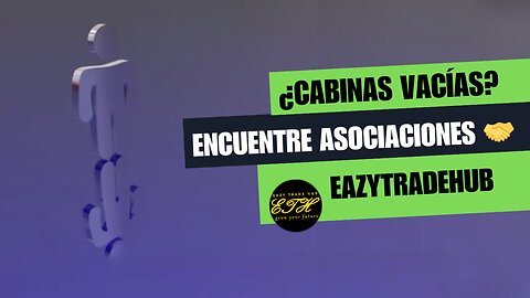 ¿Cabinas vacías, sueños rotos? Llene sus eventos con eazytradehub.com