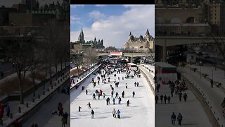 Skate on the World's Largest Ice Rink #ottawa