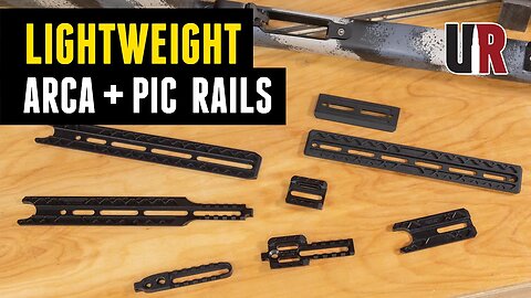 AWESOME Light-Weight Rails from SRS (Arca, Picatinny, Combo)
