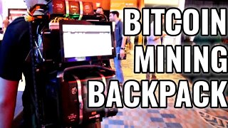 BITCOIN MINING BACKPACK | MINING DISRUPT 2022