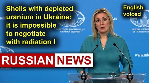 Shells with depleted uranium in Ukraine: it is impossible to negotiate with radiation! Russia, NATO
