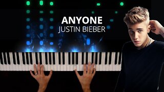 Anyone Justin Bieber Piano Cover [BEST Version] ✨