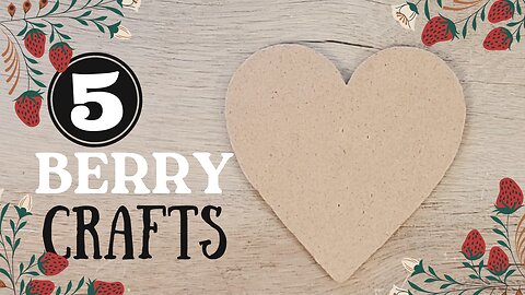 5 Deliciously Cute Strawberry Crafts DIYS Tutorial! 🍓