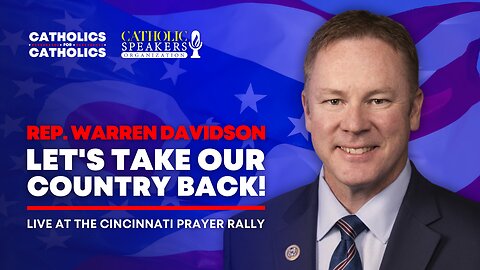 Congressman Warren Davidson Calls for Patriotic Activism | Ohio Prayer Rally Highlights