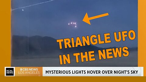 UFOS IN THE NEWS: CBS NEWS 29 PALMS AIR BASE INCIDENT