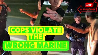 Marine Vet roughed up and illegally searched by thugs