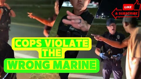 Marine Vet roughed up and illegally searched by thugs