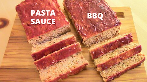 Gluten Free Meatloaf | Lower carb + Dairy free | 2 flavors