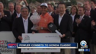 RIckie Fowler commits to 2019 Honda Classic