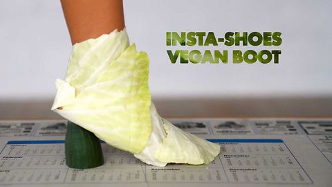 Behind the INSTA-shoe photographer: DIY vegan boot