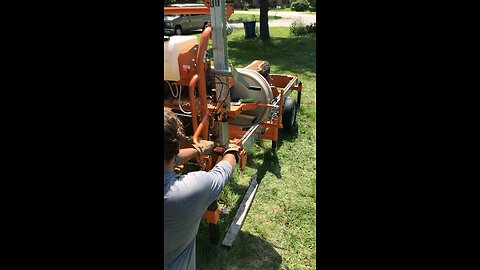 Live edge black walnut slab cutting