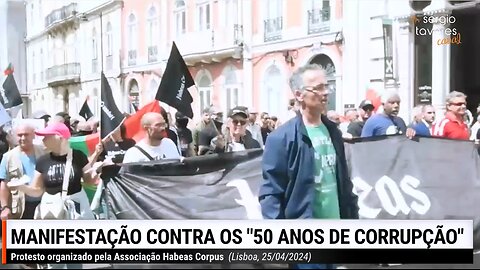 🇵🇹| Manifestação "Contra os 50 anos de corrupção”, Lisboa