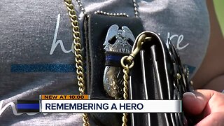 Family, friends remember fallen Officer Michael Michalski on one-year anniversary