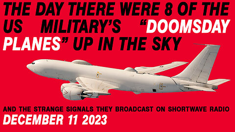 Doomsday Planes and Secret Data on Military Radio (Mercury E6Bs and ANDVT)