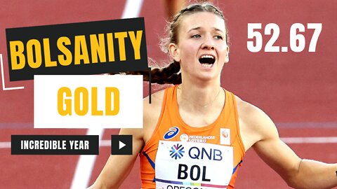 Femke Bol Wins Gold. 1st Place in Women's 400m Hurdles Final | Euro Athletics Champion Munich 2022.