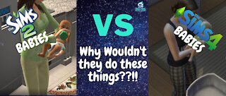 Pahlyssa's Top 6 Things that the Sims 4 SHOULD have learned from the Sims 2 about BABIES
