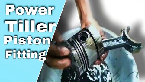 How To Install Power Tiller Piston | Kamco power Tiller Piston Installing ✓ Mechanic PP