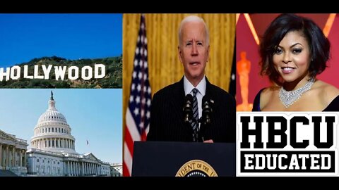 Hollywood & Politics ft. Joe Biden Names Taraji P. Henson to HBCU Advisory Board - Buffoons Rewarded