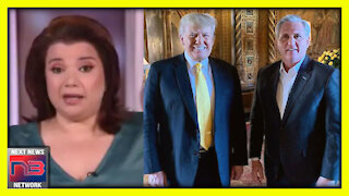 Ana Navarro on ‘The View’ Spews SICK Conspiracy about McCarthy’s Meeting with Trump