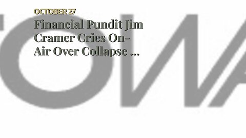 Financial Pundit Jim Cramer Cries On-Air Over Collapse Of META Stocks – ‘I Made A Mistake, I Wa...