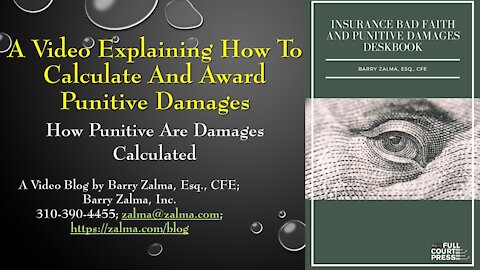 A Video Explaining how to Calculate and Award Punitive Damages