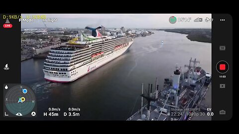 Live SAILAWAY Carnival Pride Drone Flight.. Come See Cruiseship #live #livestream #happeningnow