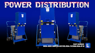 Temporary Power Distribution - 30 KVA 480V to 208/120V