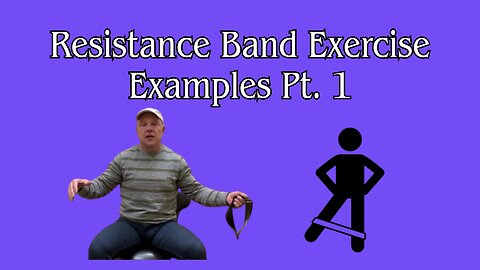 Resistance Band Exercise Example pt. 1 with Shawn Needham R. Ph. of Moses Lake Professional Pharmacy