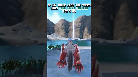 If My Game Lags The Video Ends (Teal Mask Edition) #shorts #pokemon #challenge