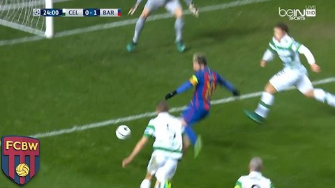 VIDEO: Lionel Messi's Goal against Celtic!