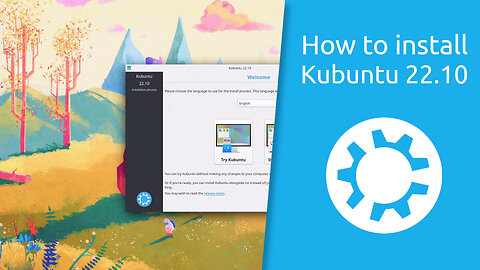How to install Kubuntu 22.10.