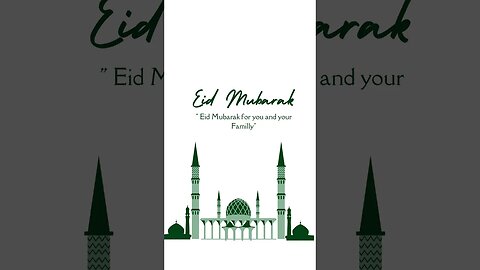 Orange Vector illustration brush digital Art Sketch Minimalist poster | Happy Eid Al Fitr Mubarak